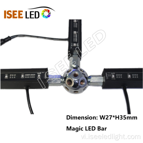 Cho thuê giai đoạn chiếu sáng DMX512 LED hình học Bar ống